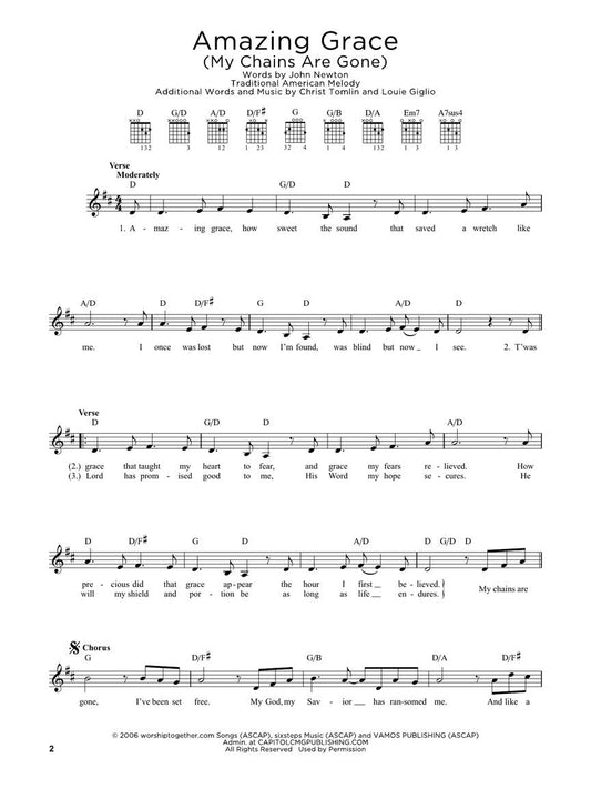 Hal Leonard First 50 Worship Songs You Should Play on Guitar