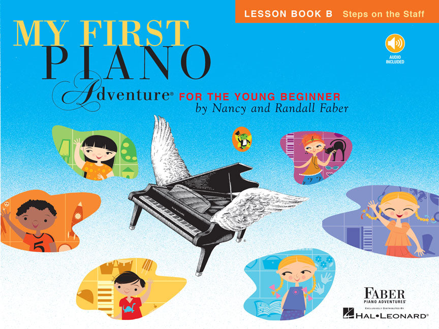 My First Piano Adventure Lesson Book B with Online Audio