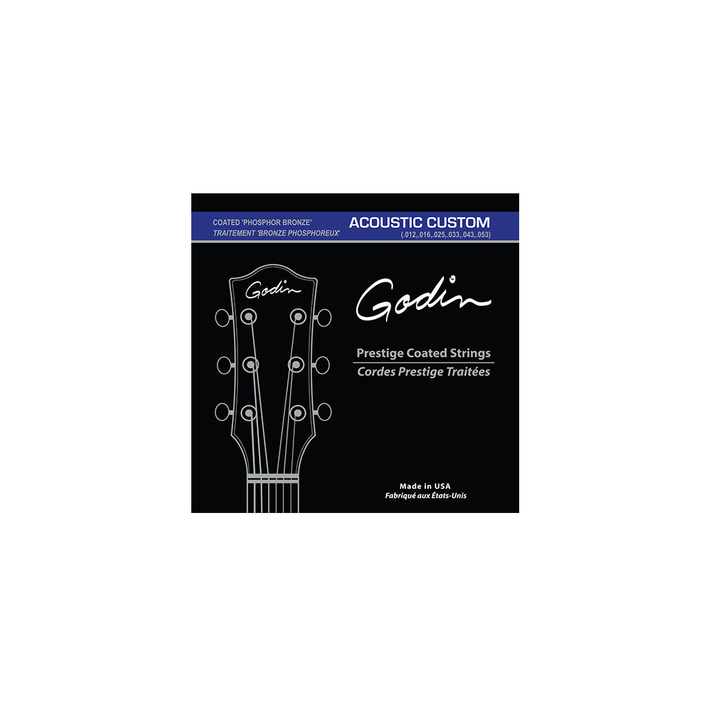Godin Acoustic Coated Phosphor Bronze Strings 12-53
