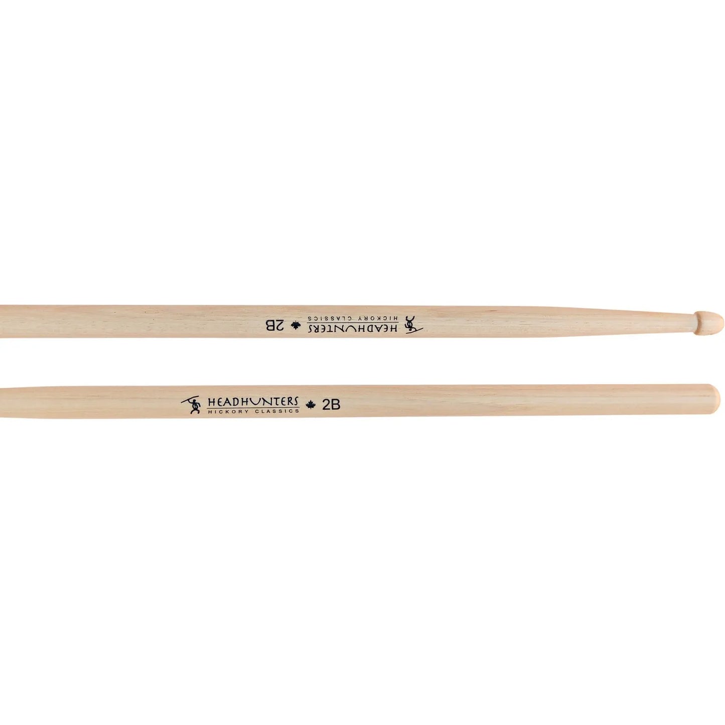HeadHunters Hickory Classics 2B Drumsticks