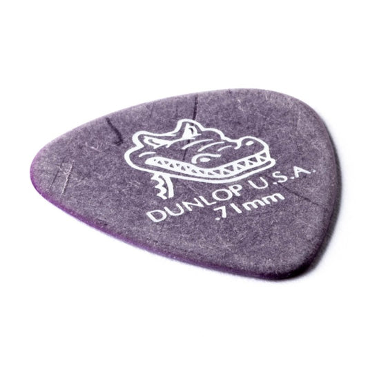 Dunlop 0.71mm Gator Grip Guitar Pick (12/bag)