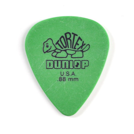 Dunlop Green 0.88mm Tortex® Standard Guitar Pick (12/bag)