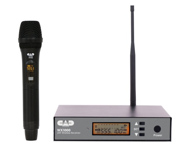 Wireless Cardioid Handheld Microphone System (510 to 570 MHz) B-STOCK