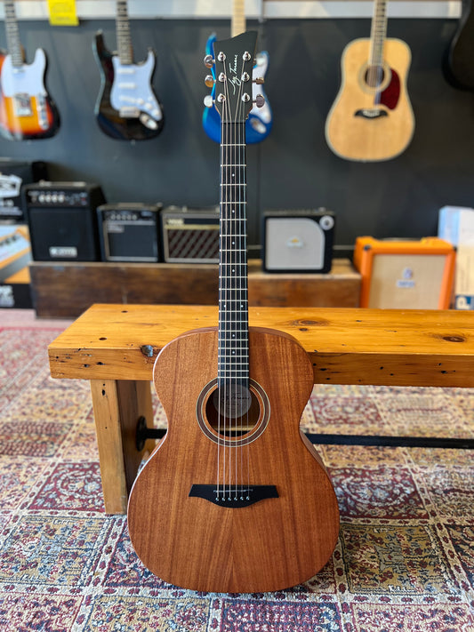 Jay Turser Full Size Folk Guitar Mahogany Satin