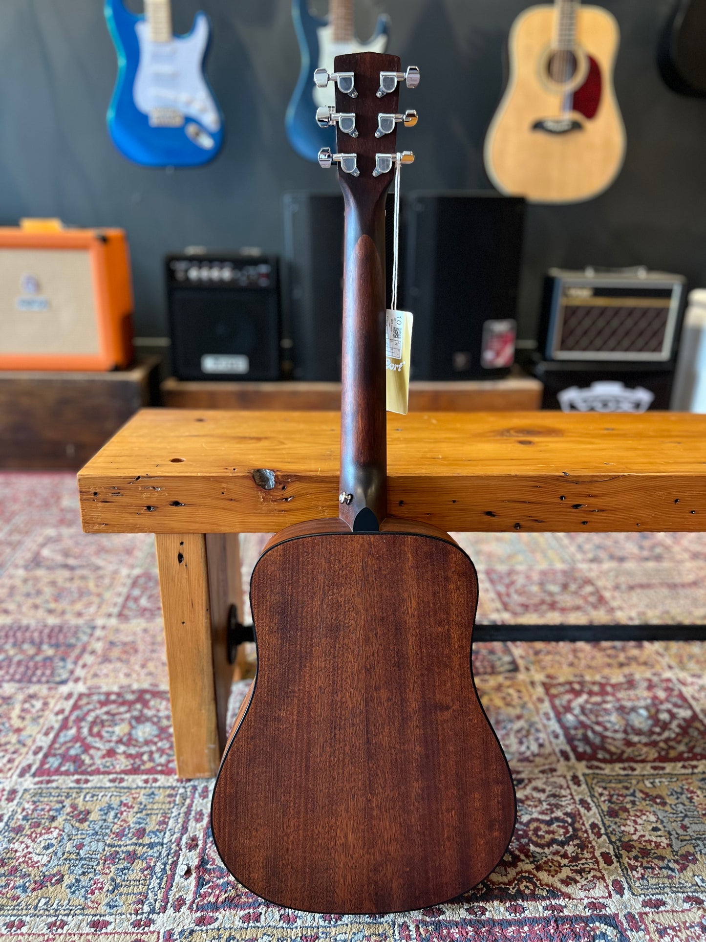 Cort Travel Acoustic Guitar, Open Pore