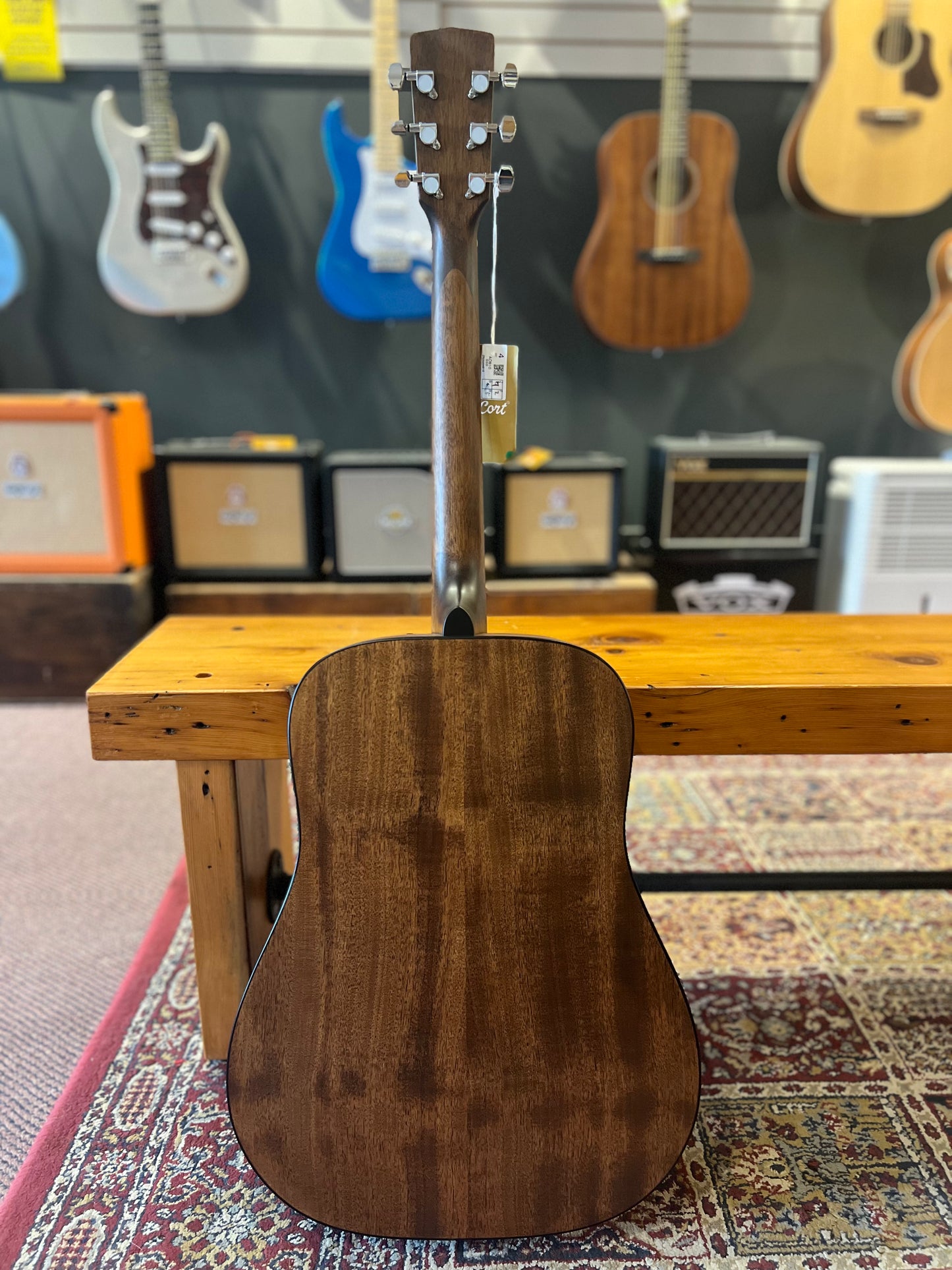 Cort Standard Series Spruce Top Acoustic Guitar, Satin Sunburst