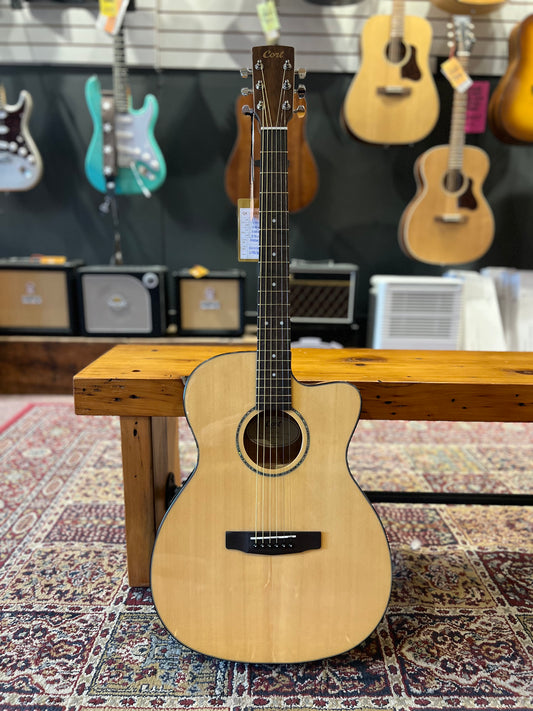 Cort Luce Series Acoustic/Electric Guitar, Natural Gloss