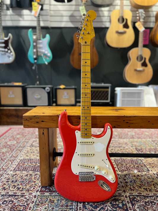 Squier Classic Vibe '50s Stratocaster with Maple Neck/Fingerboard - Fiesta Red USED
