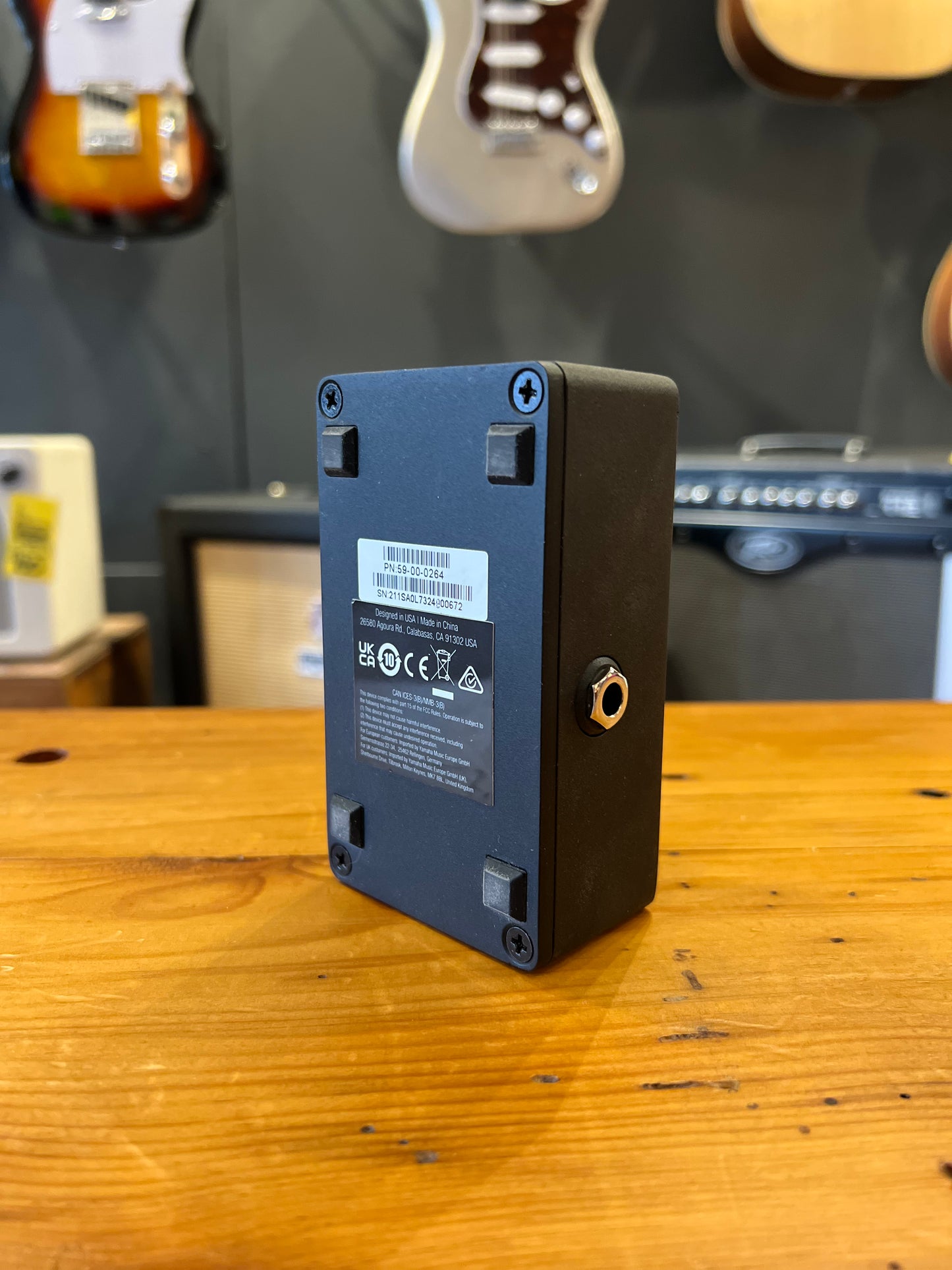 Ampeg Scrambler Bass Overdrive Effects Pedal USED