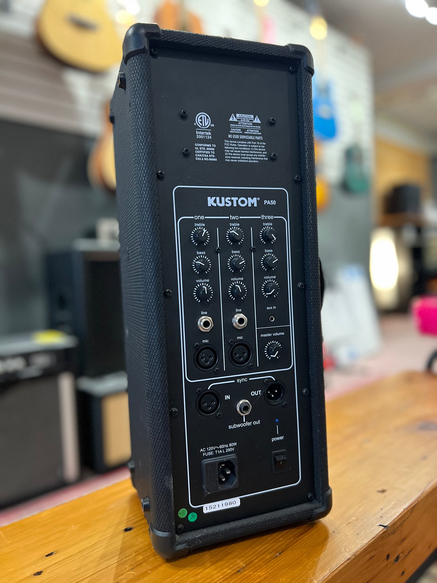 Kustom PA 50 Powered Speaker USED