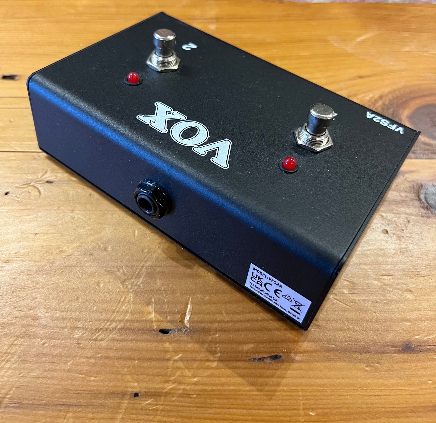 Vox VFS2A Dual Guitar Footswitch USED