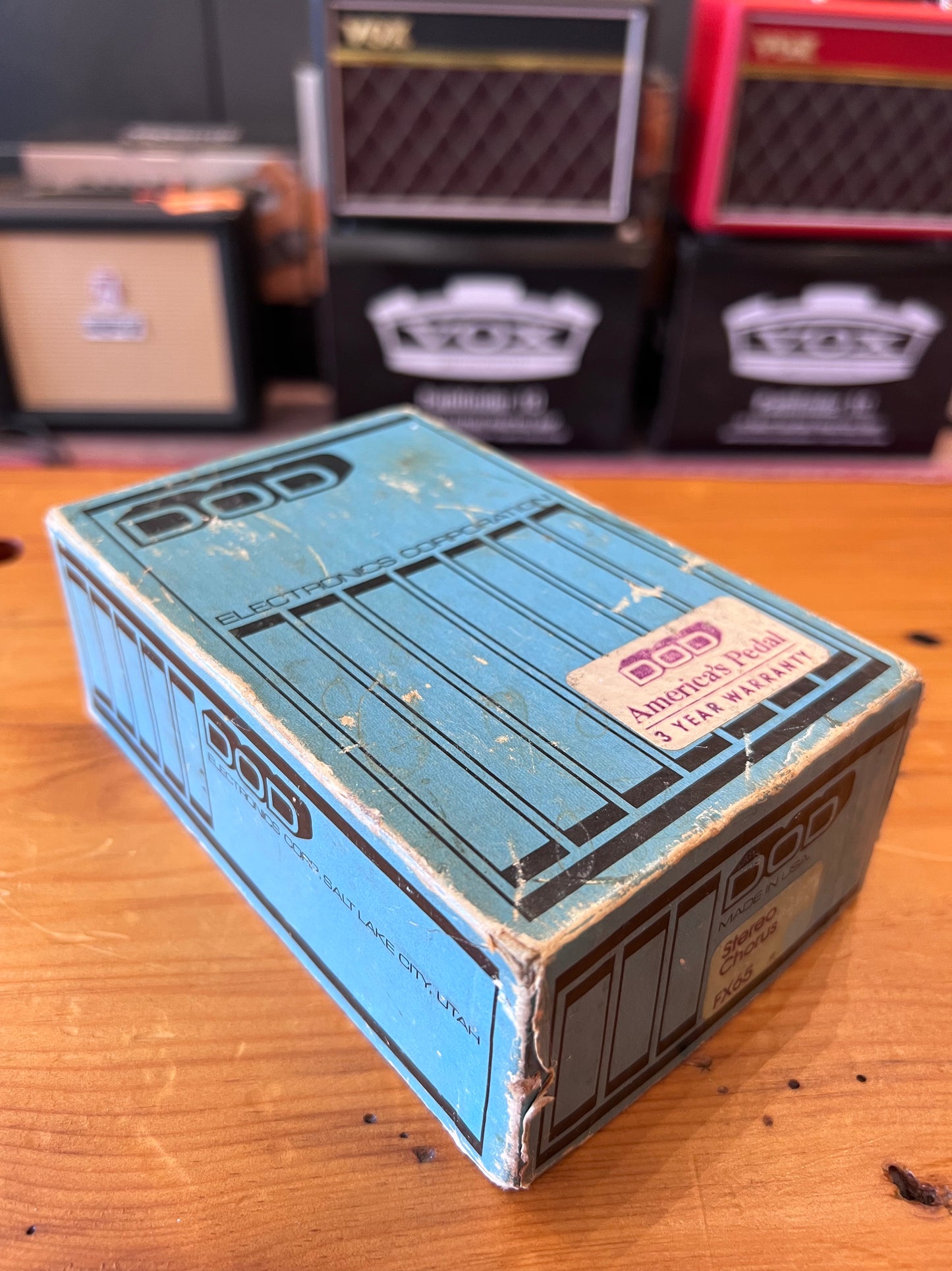 DOD FX65 Stereo Chorus Effects Pedal USED