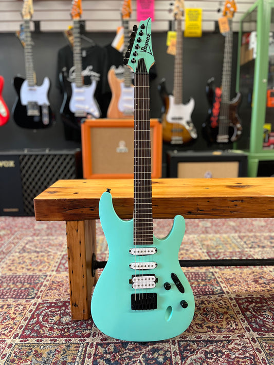 Ibanez S561SFM S Standard - Electric Guitar with Quantum Pickups - Sea Foam Green Matte