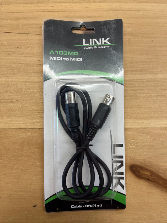 Link Midi Cable - 3 foot
