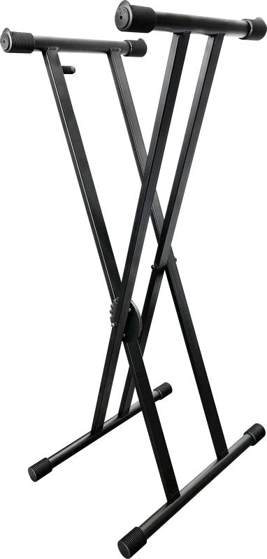 Profile Double X-Frame Pull Tab Style Piano or Keyboard Stand