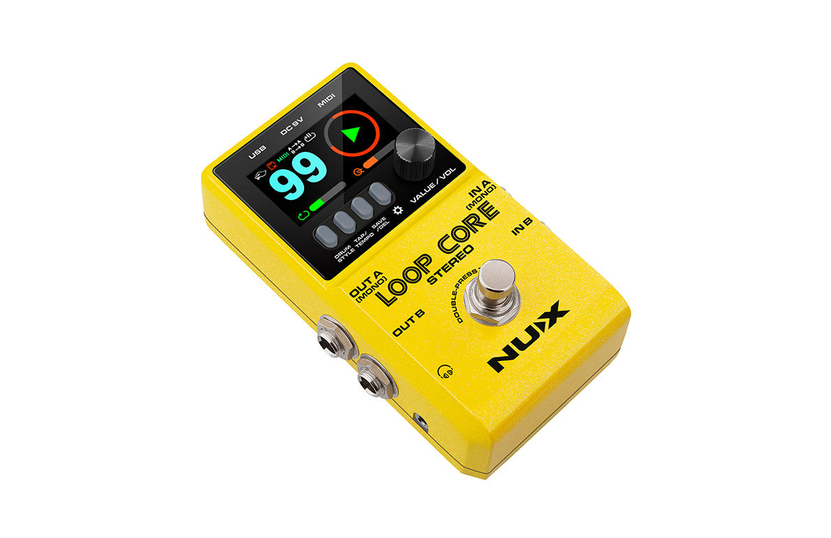 NuX Stereo Looper Effects Pedal