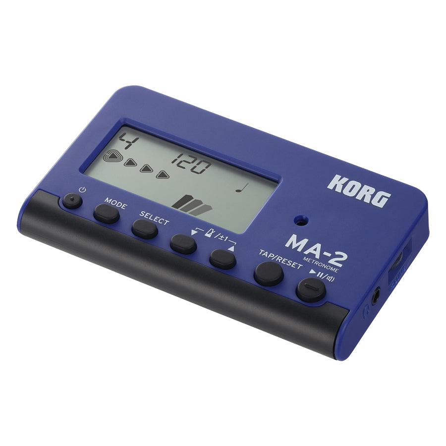 Korg Digital LCD Metronome, Black/Blue
