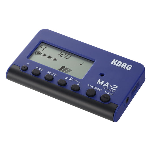 Korg Digital LCD Metronome, Black/Blue