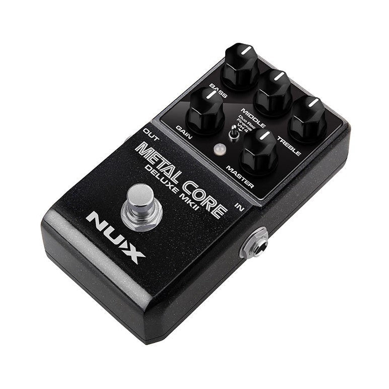 NUX Hi Gain Distortion with 3 Amps / IRs True Bypass Effects Pedal