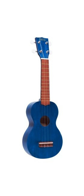 Mahalo MK1 Soprano Ukulele Transparent Blue