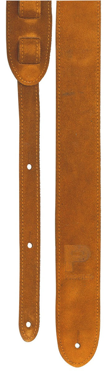 Profile 2” Brown Suede Guitar Strap