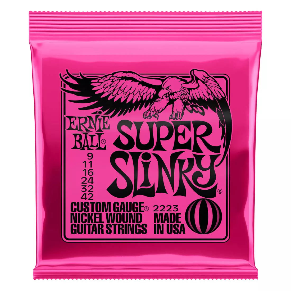 Ernie Ball Super Slinky 9-42 Electric Strings