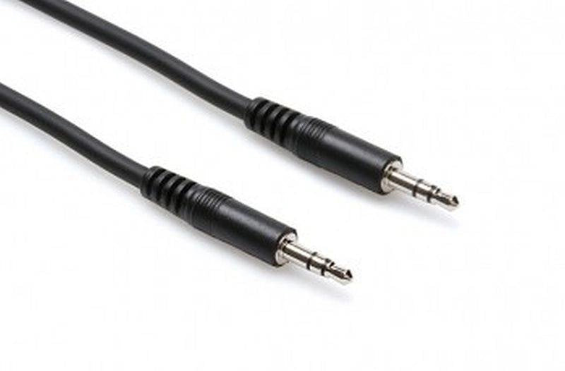 Hosa Stereo Interconnect 3.5 mm (M) TRS to Same, 10 ft Cable