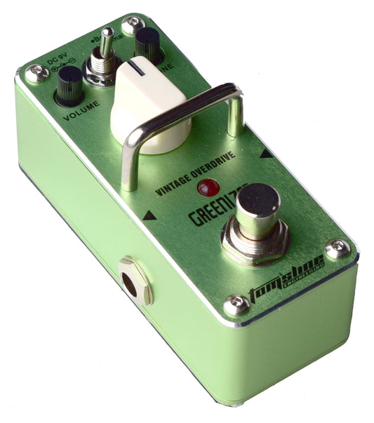TOMSLINE AGR3 GREENIZER - VINTAGE OVERDRIVE EFFECTS PEDAL