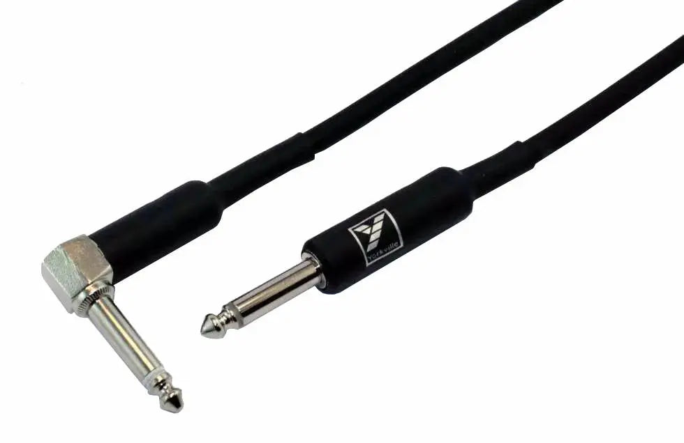 Yorkville Standard Instrument Cable - 10 foot - 90 degree End