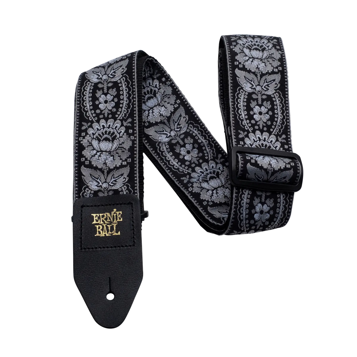 Ernie Ball Silver Orleans Jacquard Guitar Strap