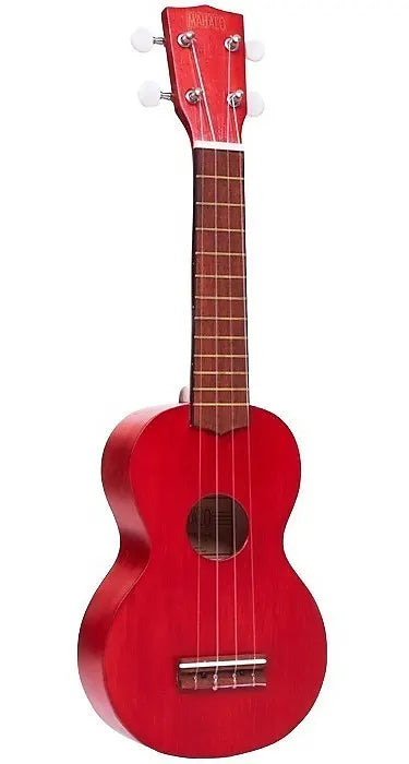 Mahalo MK1 Soprano Ukulele Transparent Red