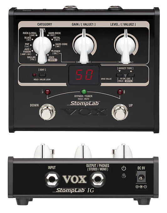 Vox StompLab IG Multi Effects Pedal
