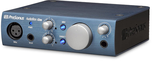 PreSonus AudioBox iOne USB Computer/iPad 1x1 USB Recording Interface