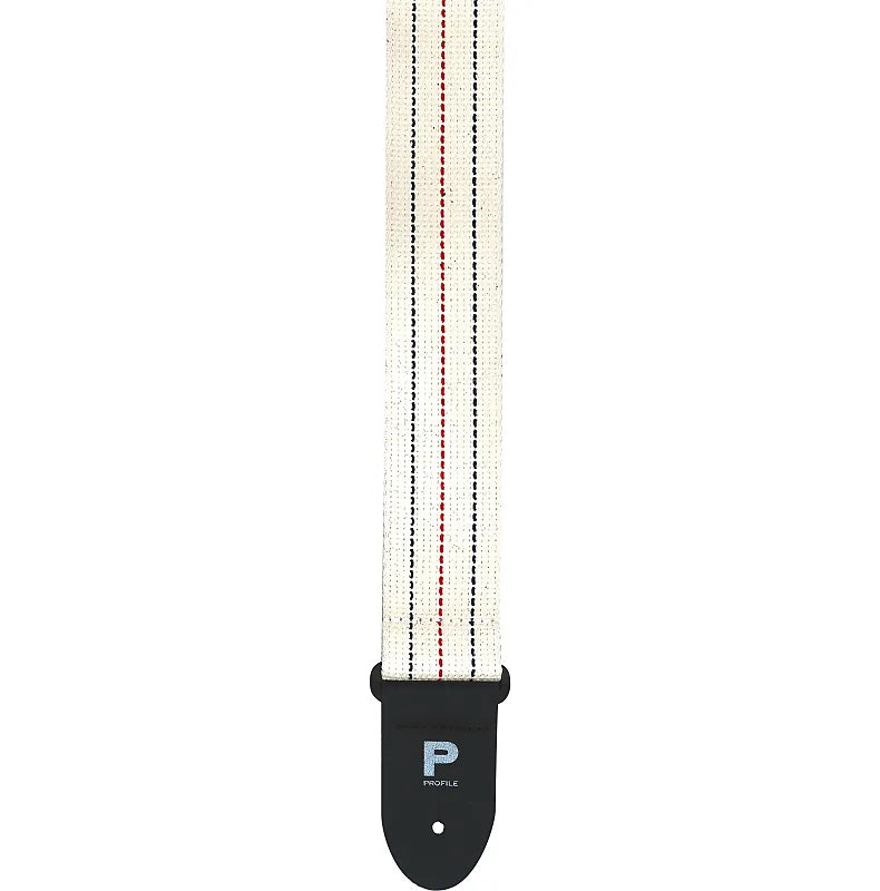 Profile 2" Striped Cotton Guitar Strap
