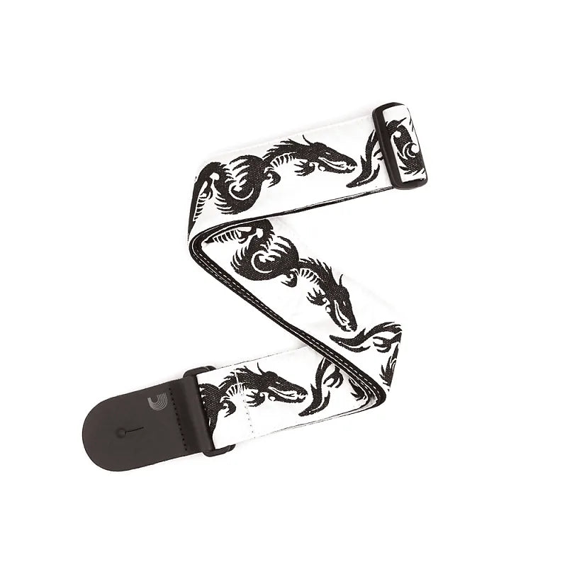 D'Addario Guitar Strap Dragon Tattoo Art