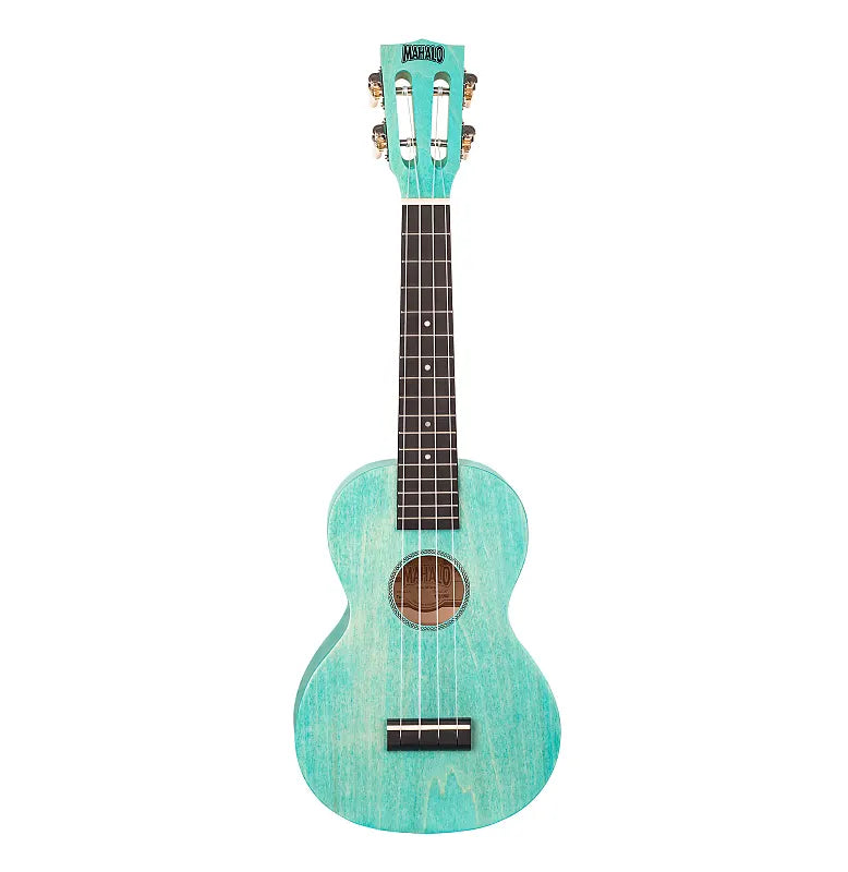 Mahalo Island Series Concert Ukulele, Acqua Blue
