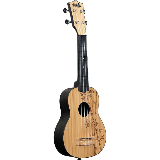 Kala Soprano Ukadelic Bamboo Top Ukulele