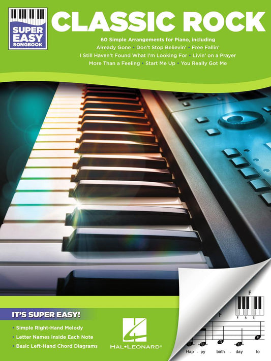 Hal Leonard Classic Rock – Super Easy Songbook