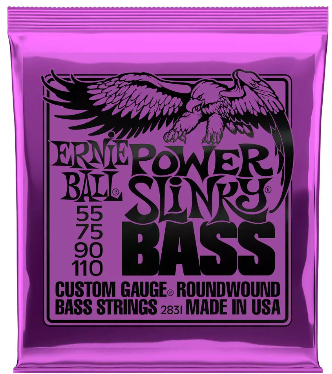 Ernie Ball Bass Power Slinky Strings 55-110