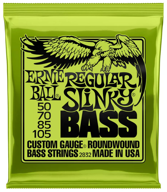Ernie Ball Bass Regular Slinky Strings 50-105