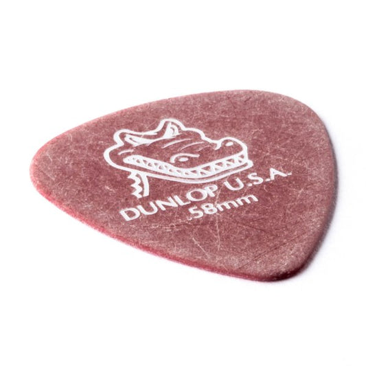 Dunlop 0.58mm Gator Grip Guitar Pick (12/bag)