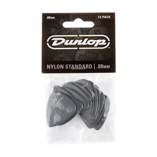 Dunlop 0.88mm Nylon Guitar Pick (12/bag)