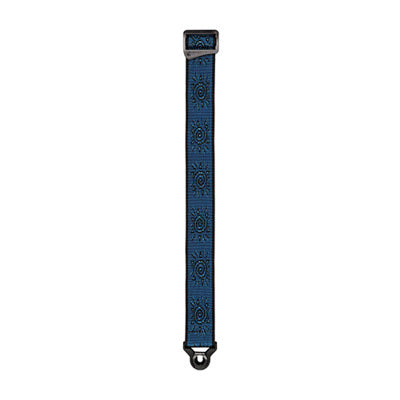 D'Addario Planet Waves Auto Lock Vintage Guitar Strap (Suns Blue)