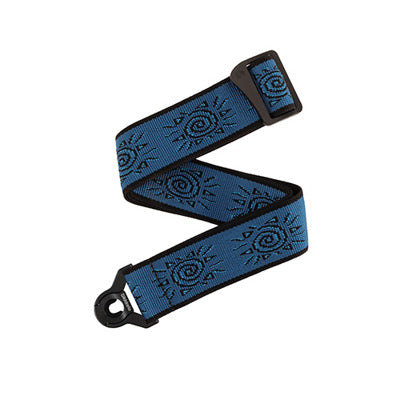 D'Addario Planet Waves Auto Lock Vintage Guitar Strap (Suns Blue)