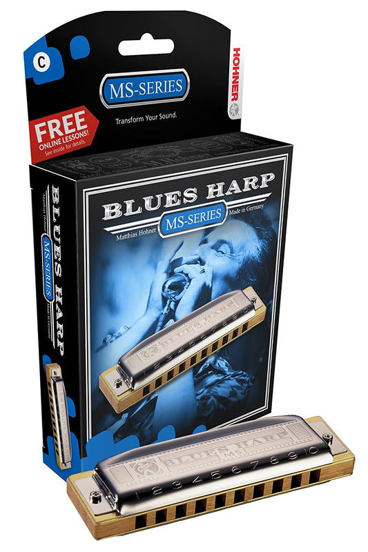 Hohner Blues Harp Harmonica, Key Of C Major