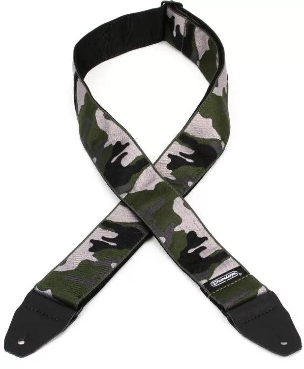Dunlop Jacquard Guitar Strap, Ranger Green