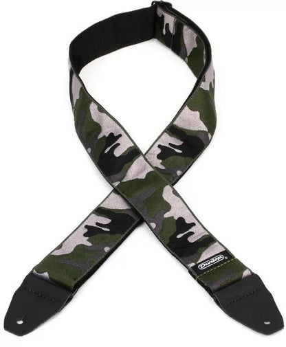 Dunlop Jacquard Guitar Strap, Ranger Green