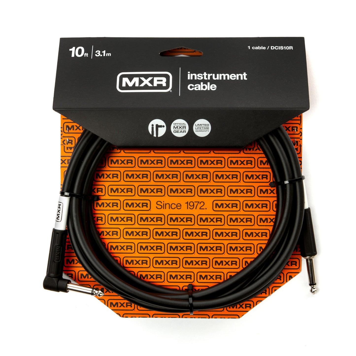 MXR Standard Instrument Cable Straight to Angle - 10