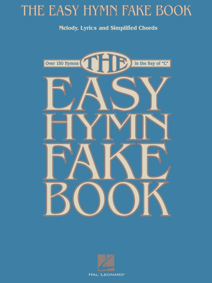 Hal Leonard Easy Hymn Fake Book