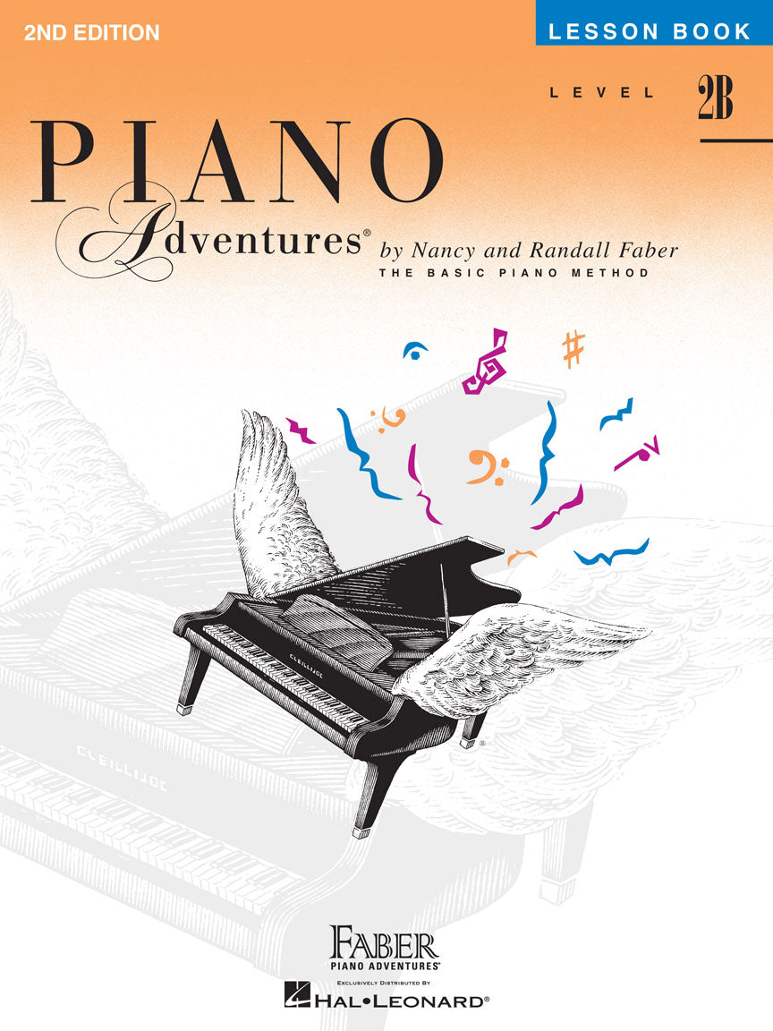 Level 2B – Lesson Book – 2nd Edition Piano Adventures